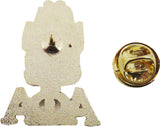 Alpha Phi Alpha 3D Shield Lapel Pin With Letters [Gold]