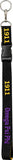 Omega Psi Phi Classic Woven Embroidered Lanyard [Black]