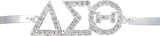Delta Sigma Theta Austrian Crystal Bracelet [Silver]