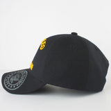 Disabled Navy Veteran Shadow On Bill Mens Cap [Black]