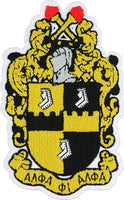 Alpha Phi Alpha Crest Chenille Emblem Sew-On Patch [Gold]