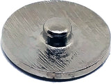 Heroines of Jericho Single Snap Button with Crystals [Silver]