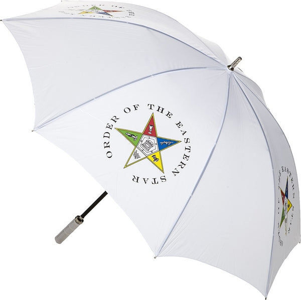 Eastern Star Jumbo Umbrella [White]