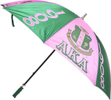 Alpha Kappa Alpha Jumbo Umbrella [Pink/Green]