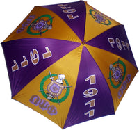 Omega Psi Phi Jumbo Umbrella [Purple/Gold]