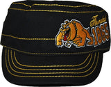 Big Boy Bowie State Bulldogs S143 Captains Cadet Cap [Black]
