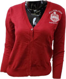 Buffalo Dallas Delta Sigma Theta Classic Cardigan [Button Down - Red]