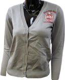 Buffalo Dallas Delta Sigma Theta Classic Cardigan [Button Down - Silver]