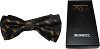 Big Boy Alabama State Hornets Mens Bowtie [Black]