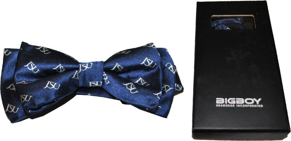 Big Boy Jackson State Tigers Mens Bowtie [Navy Blue]