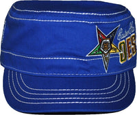 Big Boy Eastern Star Divine S142 Captains Ladies Cadet Cap [Royal Blue]