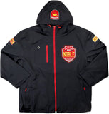 Big Boy Shriner Noble Mens Hooded Windbreaker Jacket [Black]