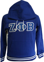 Buffalo Dallas Zeta Phi Beta Hoodie [Blue]