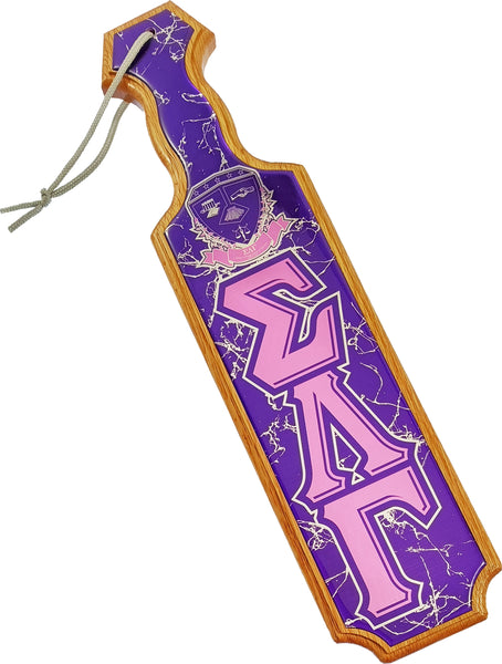 Sigma Lambda Gamma S560 Domed Wood Paddle [Brown]
