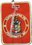 Kappa Alpha Psi Fraternity, Inc. Round Crest Luggage Tag [Red]