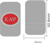 Kappa Alpha Psi Oval Medallion Money Clip [Silver]