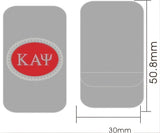 Kappa Alpha Psi Oval Medallion Money Clip [Silver]