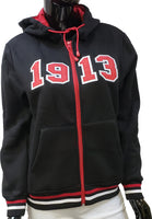 Buffalo Dallas Delta Sigma Theta 1913 Zip Hoodie [Black]