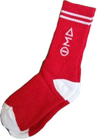 Buffalo Dallas Delta Sigma Theta Crew Socks [Red]
