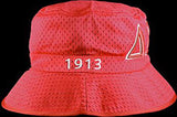 Delta Sigma Theta Embroidered Bucket Hat [Red]