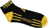 Alpha Phi Alpha Mens Dry Fit Athletic Ankle Socks [Black]