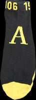 Alpha Phi Alpha Mens Dry Fit Athletic Ankle Socks [Black]