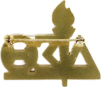 Delta Sigma Theta Torch Lapel Pin [Gold]
