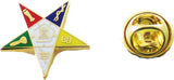 Eastern Star 3D Symbol Lapel Pin [Gold]