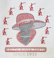 Delta Sigma Theta Floating Lady Fortitudes Heat Transfer [Red]