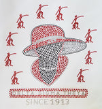 Delta Sigma Theta Floating Lady Fortitudes Heat Transfer [Red]