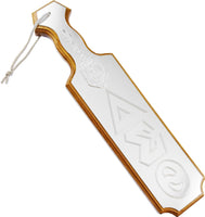 Delta Sigma Theta Platinum Founders Wood Paddle [Brown]