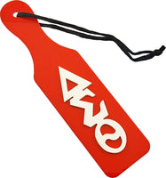 Delta Sigma Theta Acrylic Paddle With Raised Letters [Red]