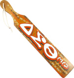 Delta Sigma Theta Graffiti Founders Wood Paddle [Brown]
