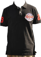 Big Boy Negro League Baseball Commemorative S3 Mens Polo Shirt [Black]