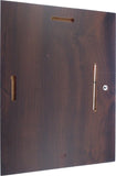Delta Sigma Theta Founders Acrylic Topped Wood Wall Plaque [Brown]