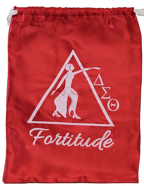 Delta Sigma Theta Drawstring Shoe/Gift Bag [Red]