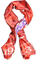 Delta Sigma Theta Satin Scarf With Box [Red]