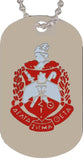 Delta Sigma Theta Double Sided Dog Tag [Silver]