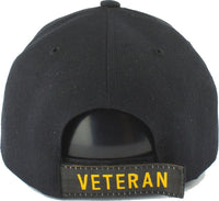 Vietnam Veteran Shield Shadow Mens Cap [Baseball Cap - Black]