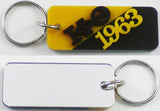 Iota Phi Theta Split Founder Key Chain [Gold/Brown]