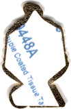 Delta Sigma Theta Crest Flat Craft Medallion [Gold]
