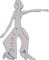 Delta Sigma Theta Fortitude Lapel Pin [Silver]