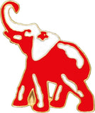 Delta Sigma Theta Elephant Lapel Pin [Gold]