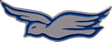 Zeta Phi Beta Dove Lapel Pin [Silver]