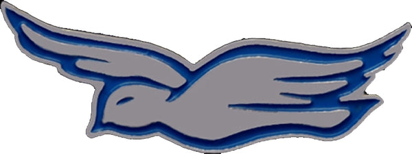 Zeta Phi Beta Dove Lapel Pin [Silver]