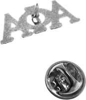 Alpha Phi Alpha Letters Lapel Pin [Silver]