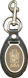 Alpha Phi Alpha Leather FOB Key Chain [Black]