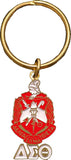Delta Sigma Theta Crest Key Chain [Gold]