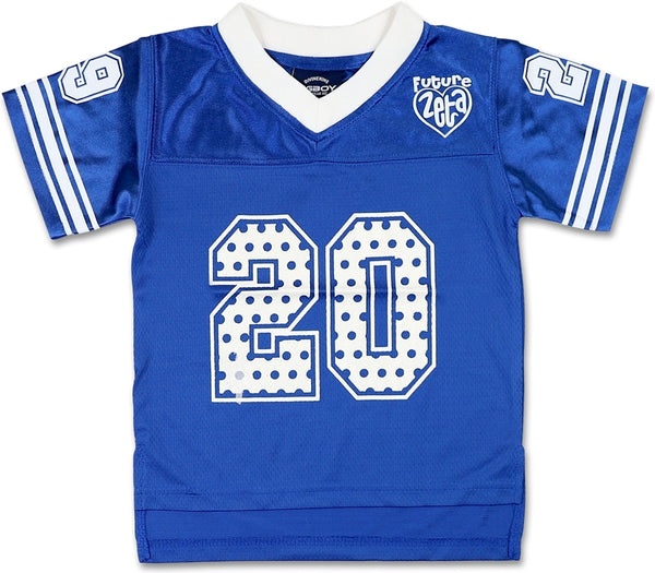 Big Boy Zeta Phi Beta Future Zeta Kids Football Jersey [Royal Blue]