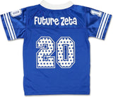 Big Boy Zeta Phi Beta Future Zeta Kids Football Jersey [Royal Blue]